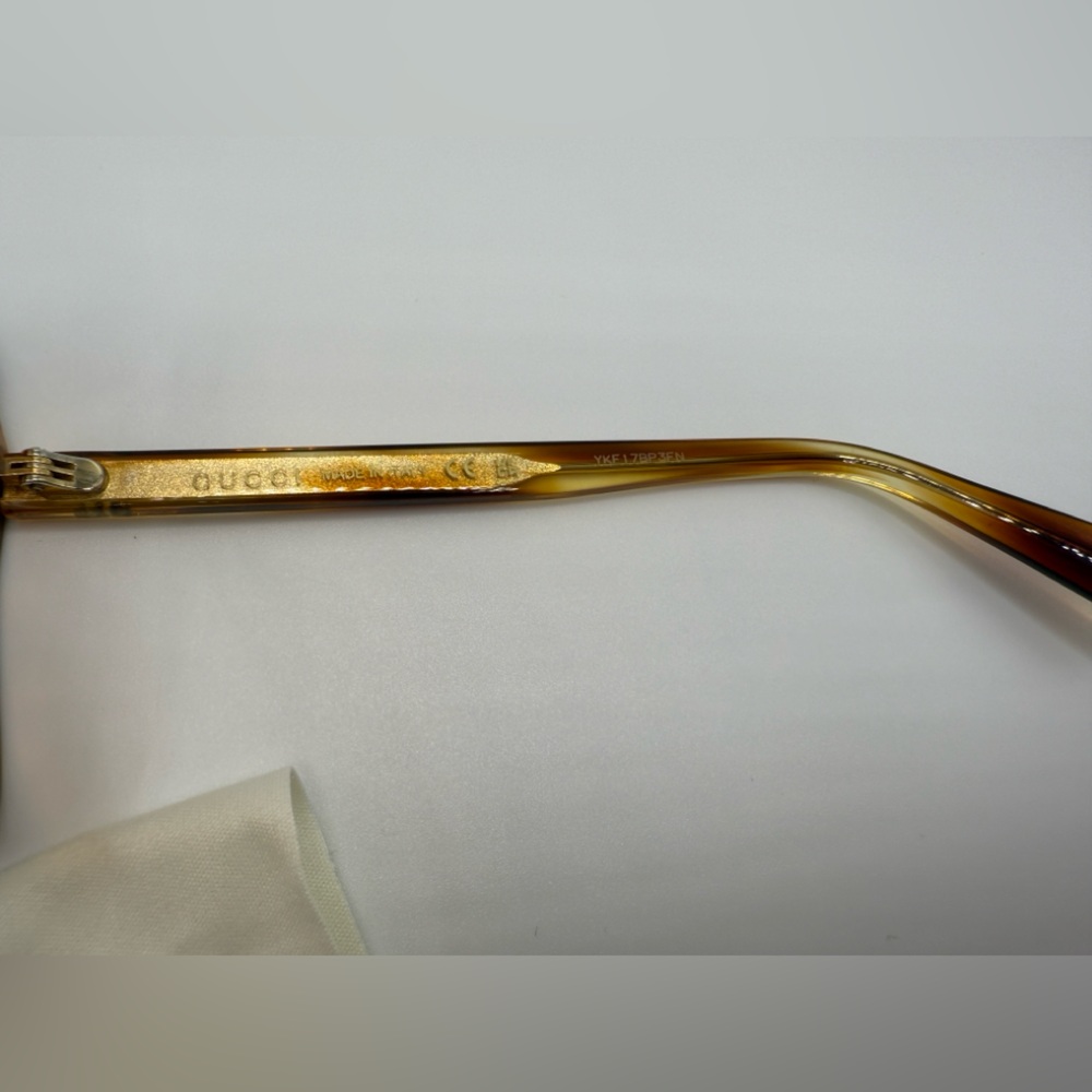 Authentic Gucci Havana Honey Sunglasses - Picture 3 of 5